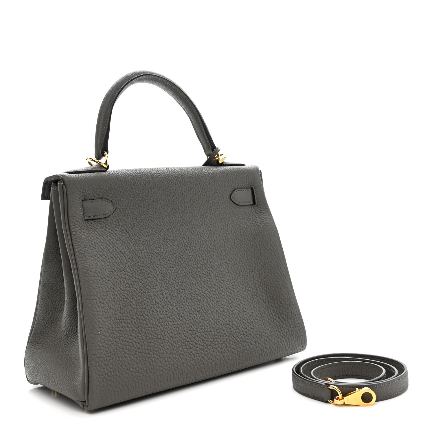 エルメス ケリー 28 内縫い Gris Meyer トゴ ゴールド金具 HERMES KELLY 28 RETOURNE GRIS MEYER TOGO GOLD HARDWARE