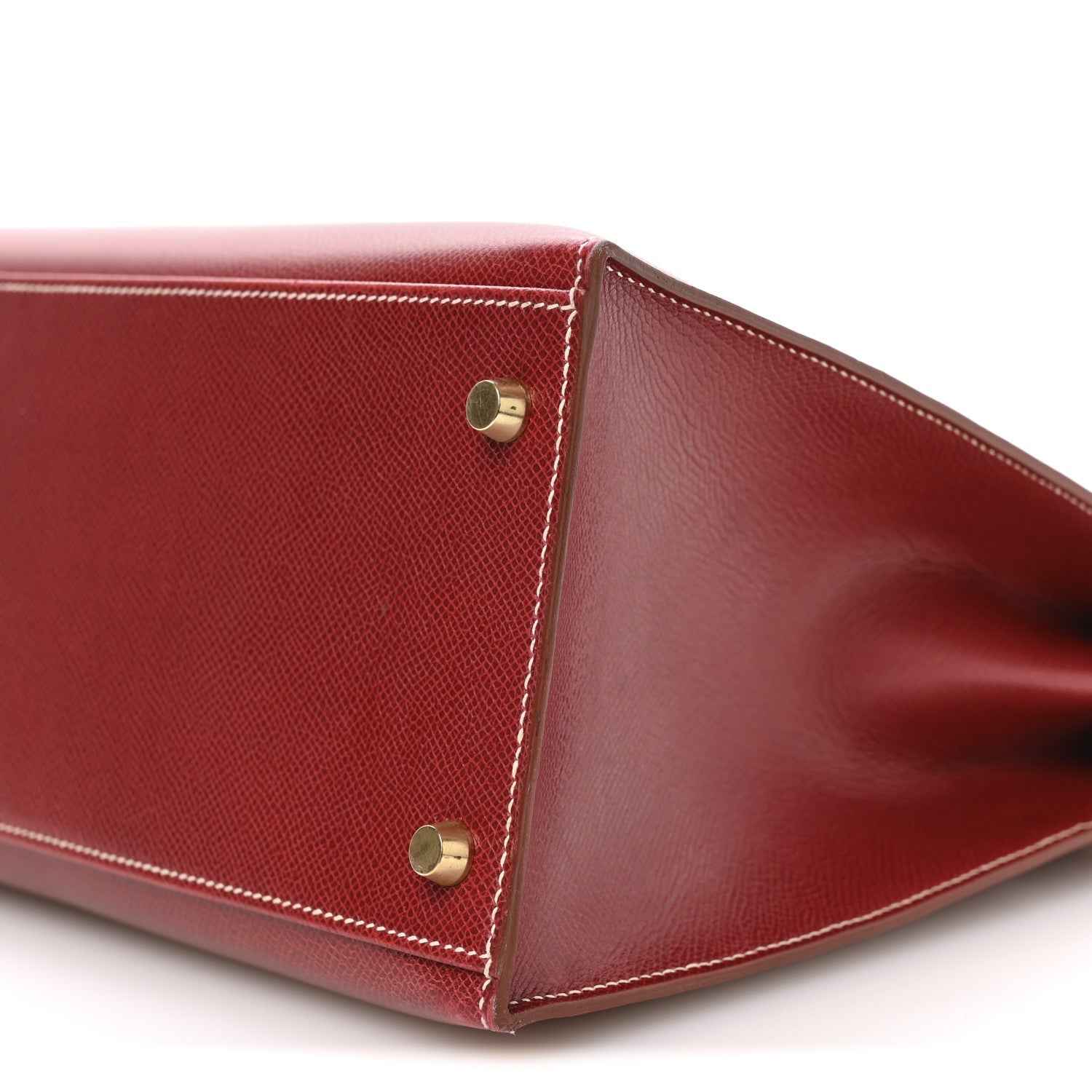 HERMES KELLY 35 SELLIER ROUGE VIF EPSOM GOLD HARDWARE