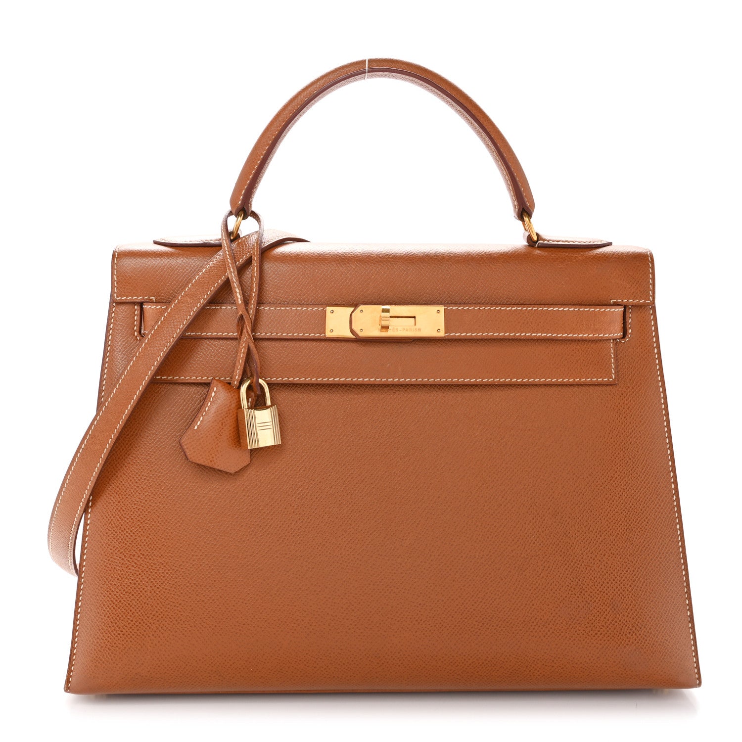 エルメス ケリー32 外縫い Gold クシュベル ゴールド金具 HERMES KELLY32 SELLIER GOLD COURCHEVEL GOLD HARDWARE