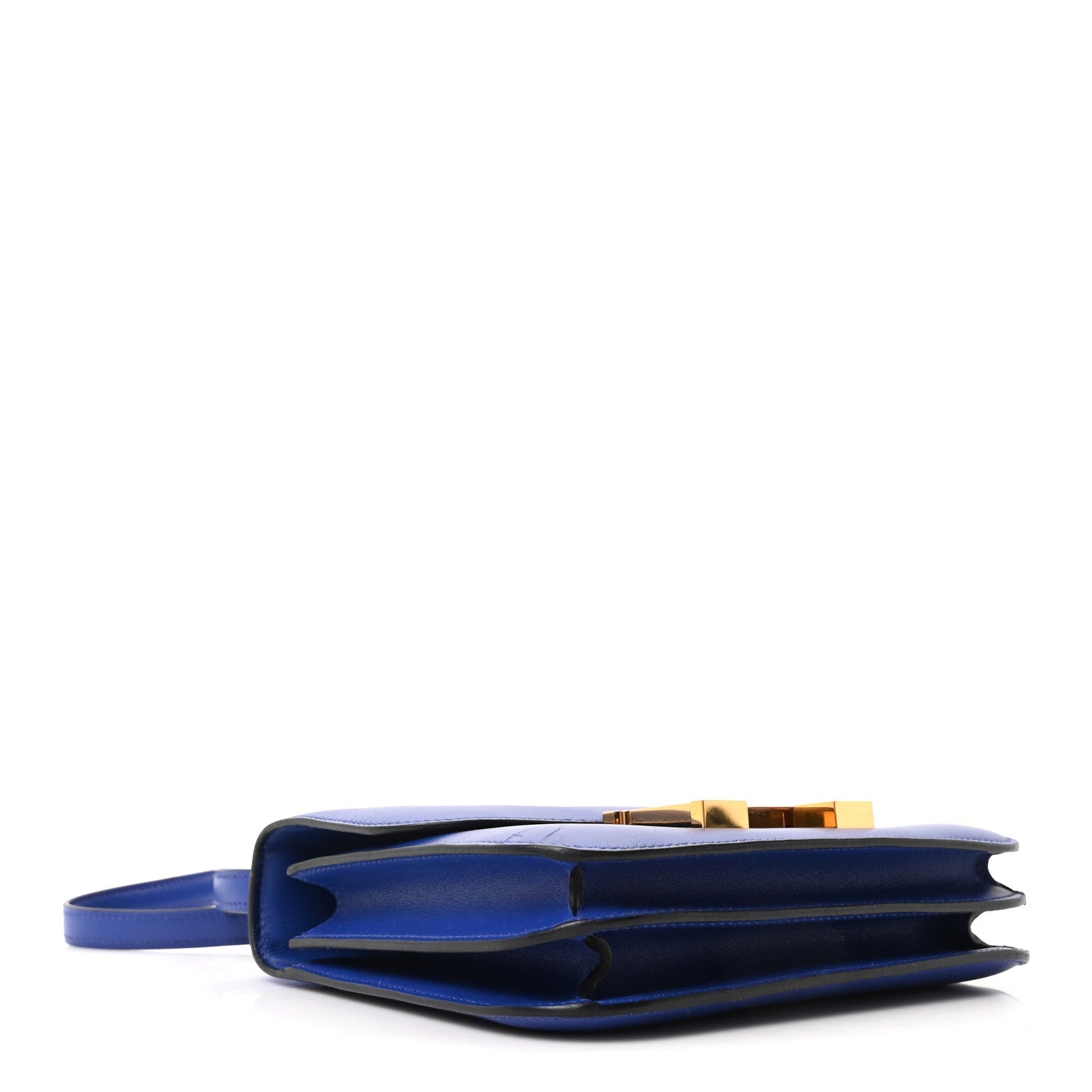 エルメス コンスタンス 18 Bleu Electrique タデラクト ゴールド金具 HERMES CONSTANCE 18 BLEU ELECTRIQUE TADELAKT GOLD HARDWARE