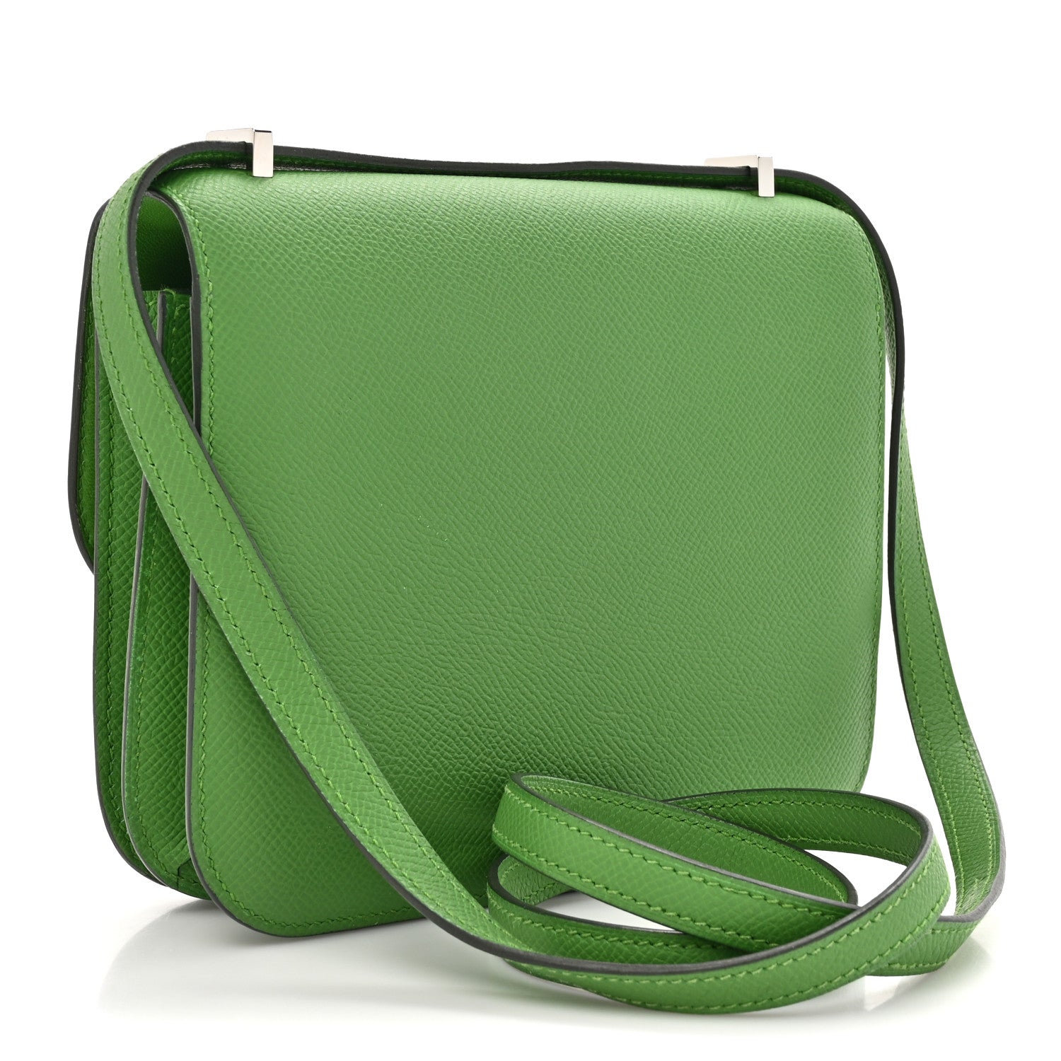 エルメス ミニコンスタンス 18 Vert Yucca エプソン シルバー金具 HERMES MINI CONSTANCE 18 VERT YUCCA EPSOM SILVER HARDWARE