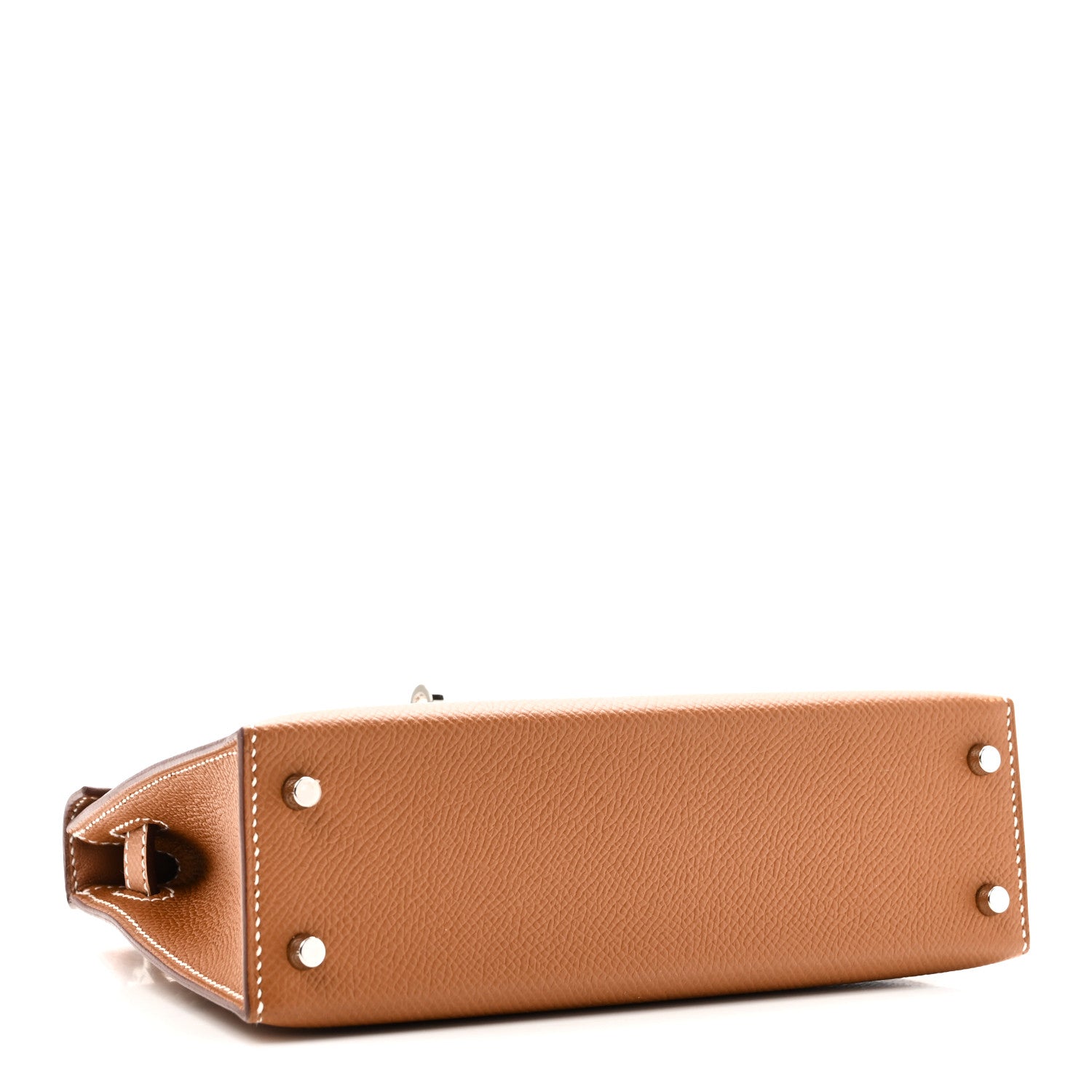 エルメス ミニケリー 20 外縫い Gold エプソン シルバー金具 HERMES MINI KELLY 20 SELLIER GOLD EPSOM SILVER HARDWARE