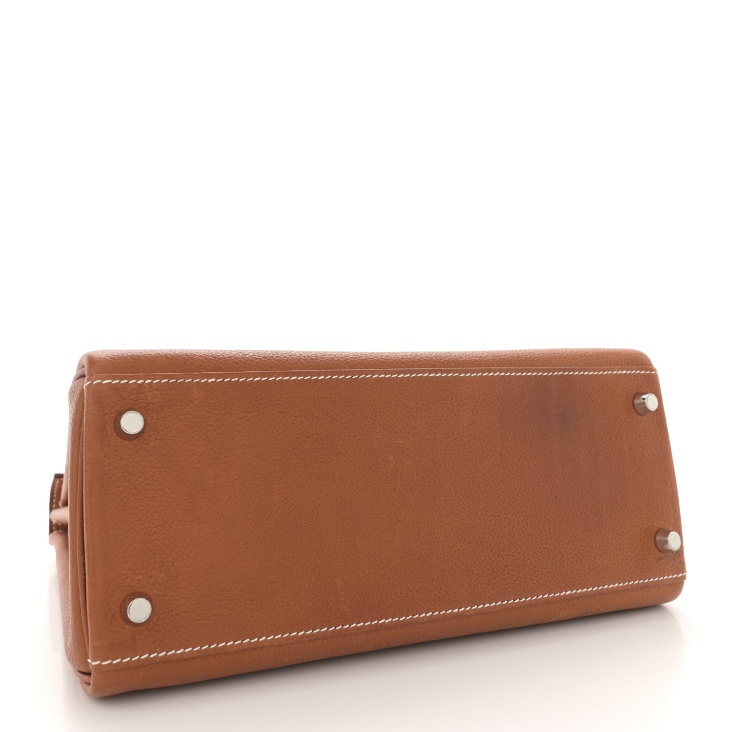 エルメス ケリー 28 内縫い Fauve バレニア フォーブール シルバー金具 HERMES KELLY 28 RETOURNE FAUVE BARENIA FAUBOURG SILVER HARDWARE