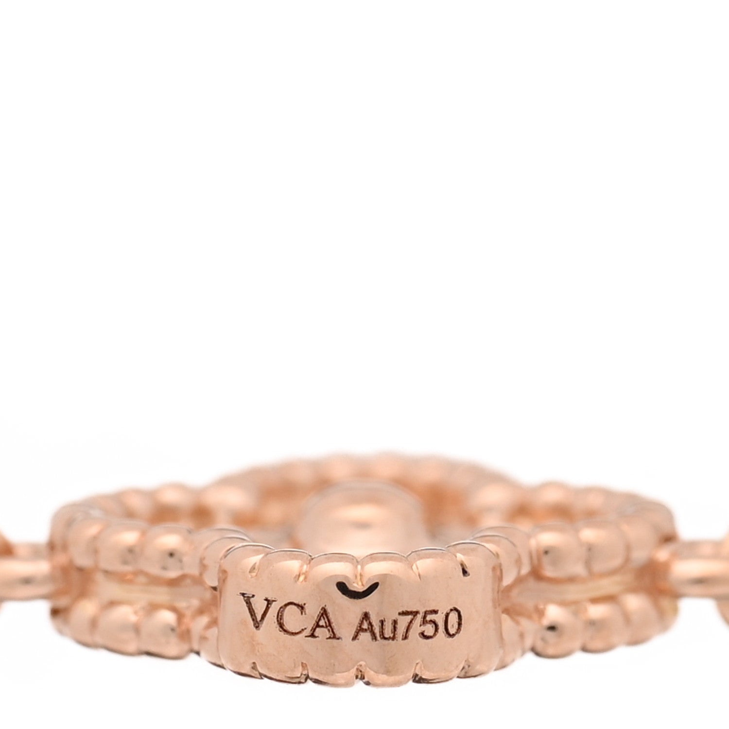 ヴァンクリーフ＆アーペル スウィートアルハンブラ 6モチーフ ブレスレット 18K ローズゴールド VAN CLEEF & ARPELS SWEET ALHAMBRA 6 MOTIFS BRACELET 18K ROSE GOLD