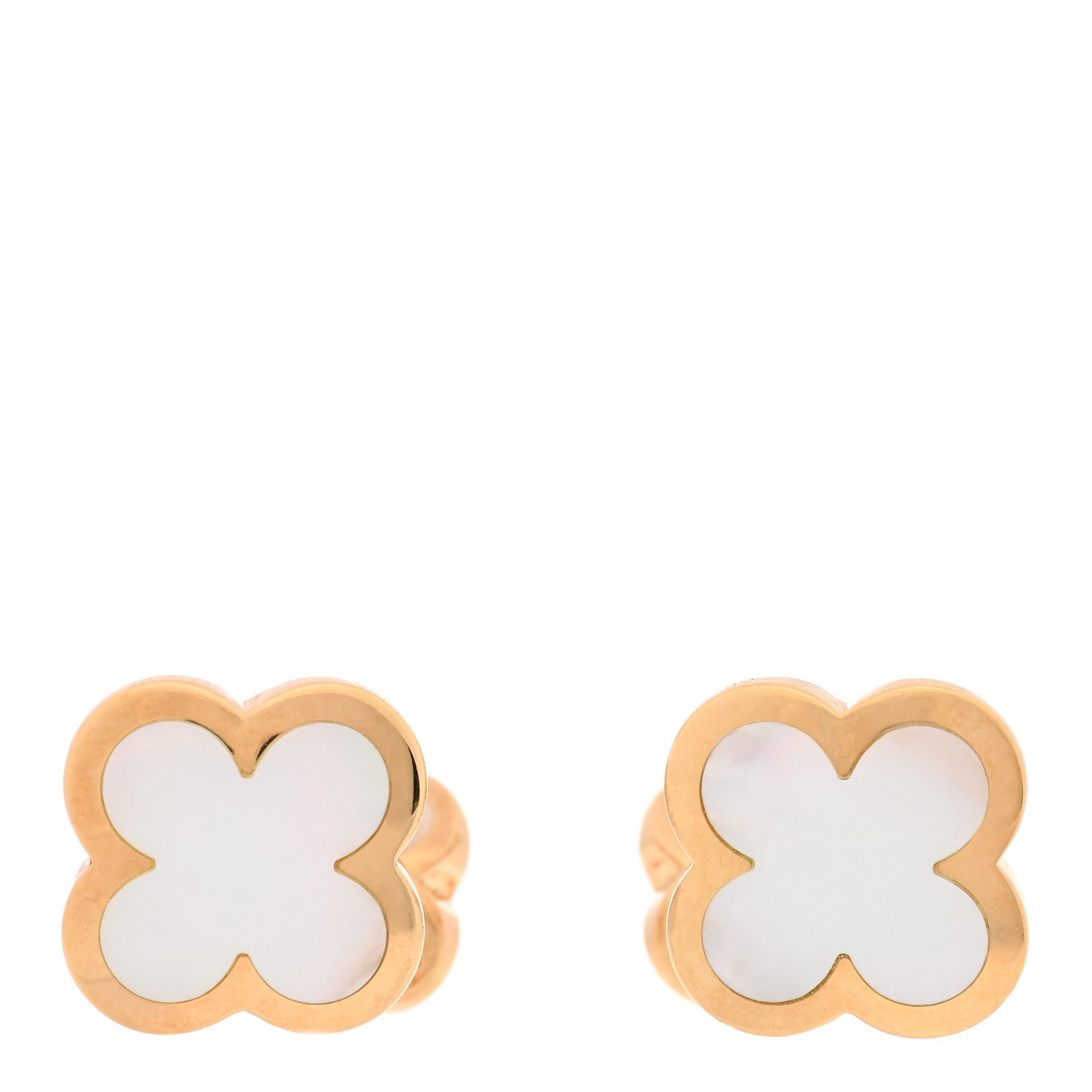 ヴァンクリーフ＆アーペル ピュアアルハンブラ マザーオブパール 18K イエローゴールド VAN CLEEF & ARPELS PURE ALHAMBRA MOTHER OF PEARL 18K YELLOW GOLD