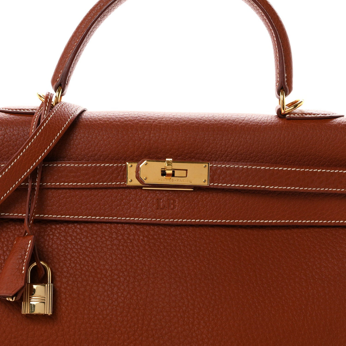 エルメス ケリー 35 外縫い Noisette アルデンヌ ゴールド金具 HERMES KELLY 35 SELLIER NOISETTE ARDENNES GOLD HARDWARE