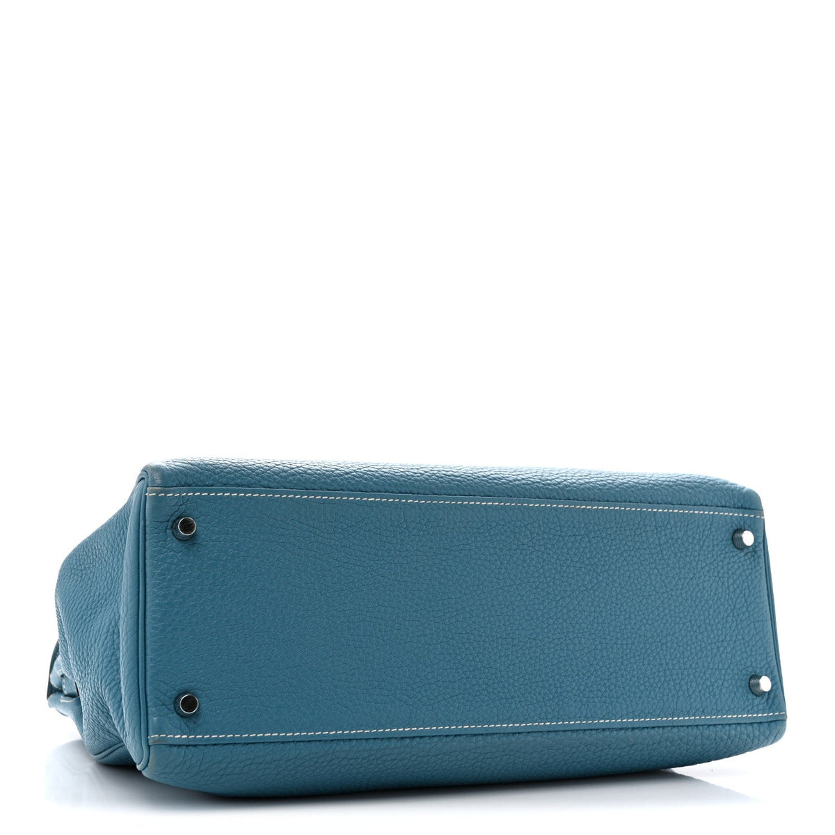 エルメス ケリー 35 内縫い Blue Jean トリヨンクレマンス シルバー金具 HERMES KELLY 35 RETOURNE BLUE JEAN TAURILLON CLEMENCE SILVER HARDWARE