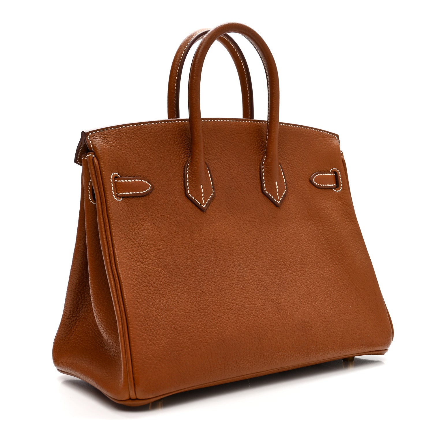 HERMES BIRKIN 25 FAUVE BARENIA FAUBOURG GOLD HARDWARE