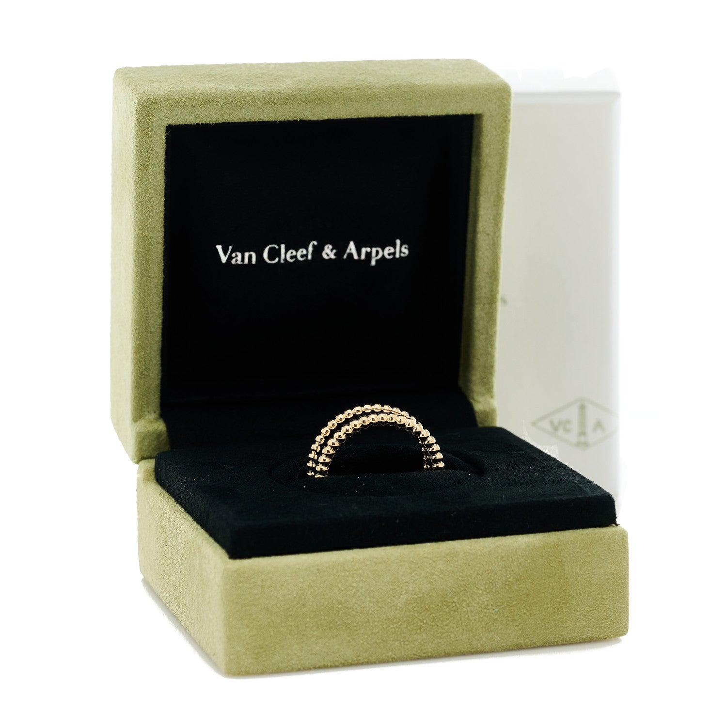 ヴァンクリーフ＆アーペル ペルレ リング 18K イエローゴールド VAN CLEEF & ARPELS PERLÉE RING 18K YELLOW GOLD