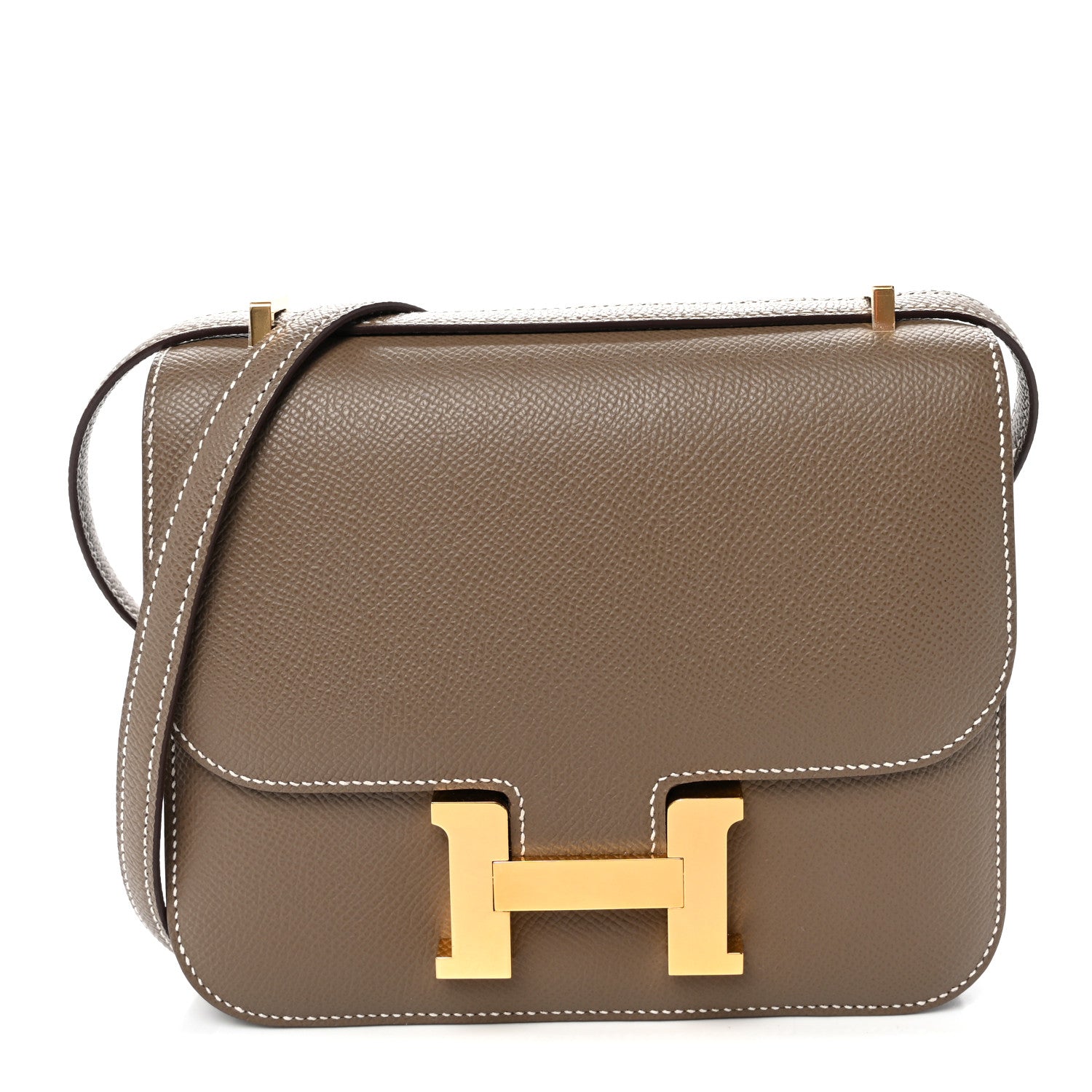 エルメス  ミニコンスタンス 18 Etoupe エプソン ゴールド金具 HERMES MINI CONSTANCE 18 ETOUPE EPSOM GOLD HARDWARE
