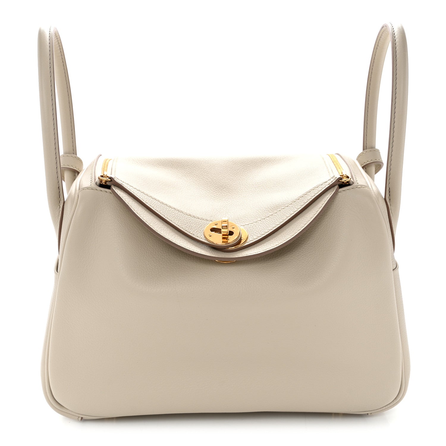 エルメス リンディ 26 Beton エバーカラー ゴールド金具 HERMES LINDY 26 BETON EVERCOLOR GOLD HARDWARE
