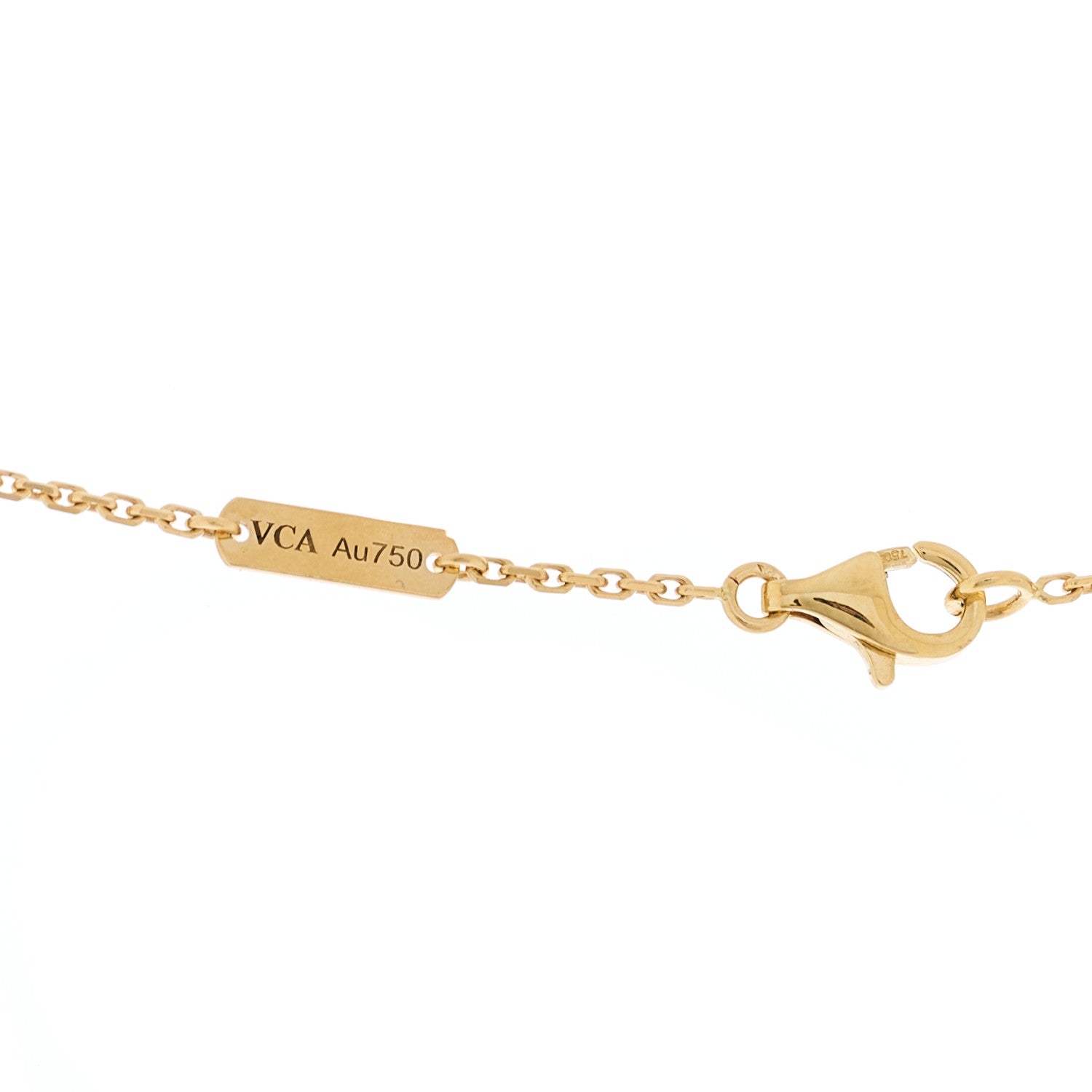 ヴァンクリーフ＆アーペル ヴィンテージアルハンブラ ペンダントネックレス ブラックオニキス 18K イエローゴールド VAN CLEEF & ARPELS VINTAGE ALHAMBRA PENDANT NECKLACE BLACK ONYX 18K YELLOW GOLD
