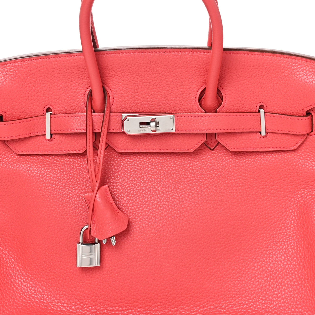 Hermès Birkin 35 Bougainvillea Taurillon Clemence Silver Hardware