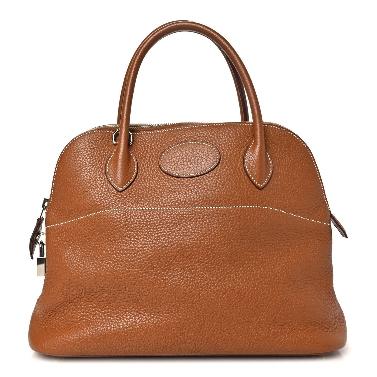 Hermès Bolide 31 Gold Taurillon Clemence Silver Hardware