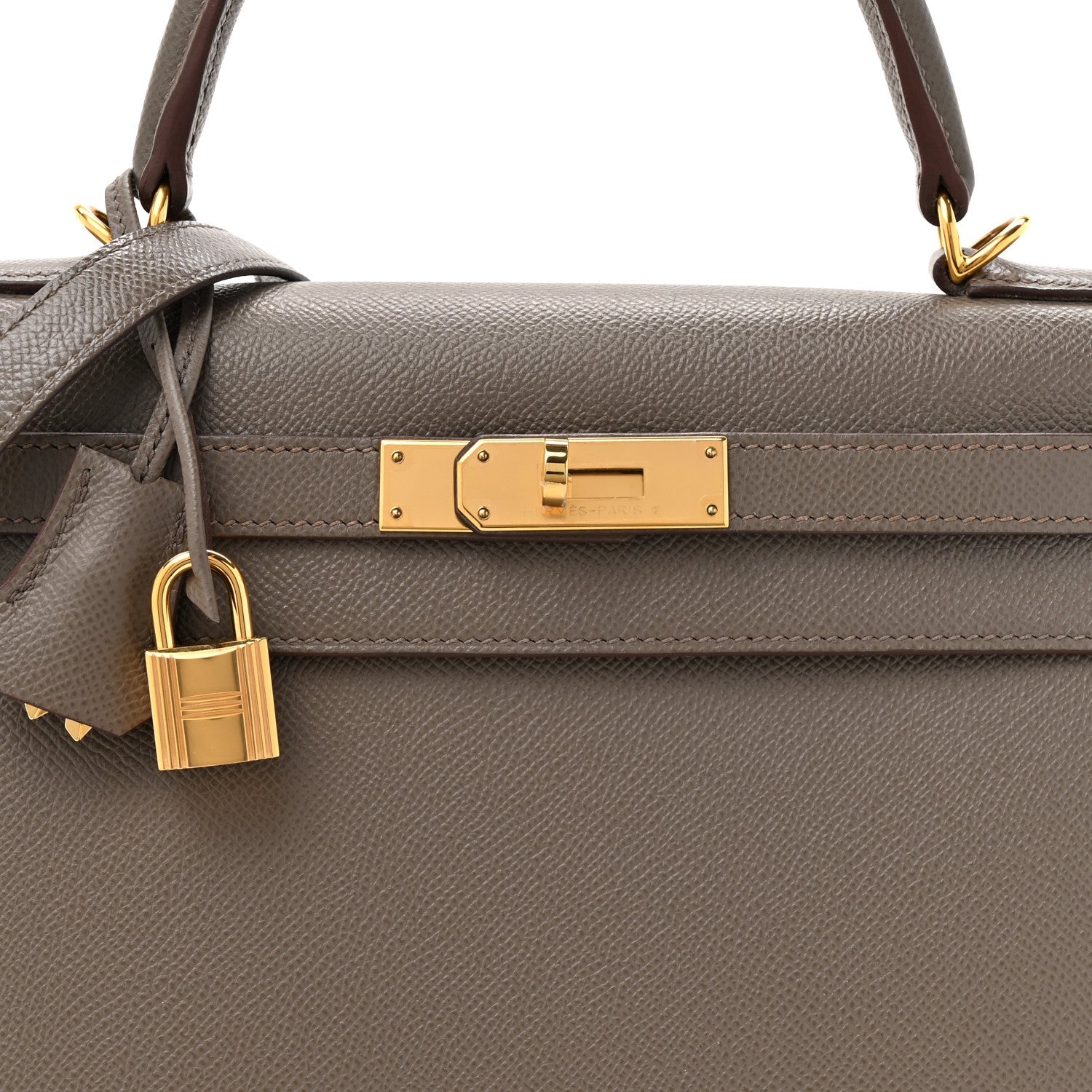 エルメス ケリー 28 外縫い Etain エプソン ゴールド金具 HERMES KELLY 28 SELLIER ETAIN EPSOM GOLD HARDWARE