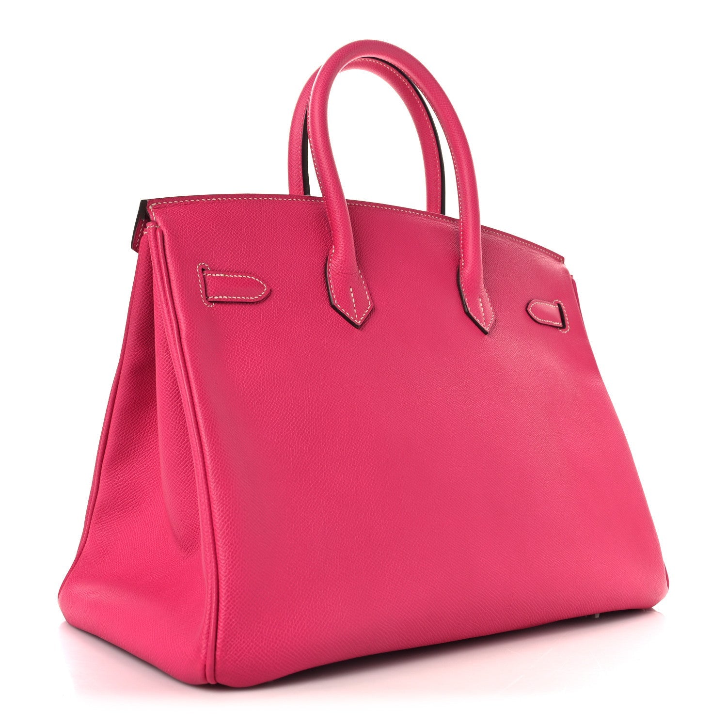 エルメス バーキン 35 Rose Tyrien Tosca エプソン シルバー金具 HERMES BIRKIN 35 ROSE TYRIEN TOSCA EPSOM SILVER HARDWARE
