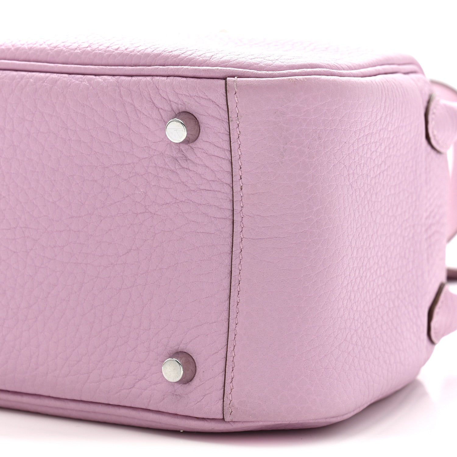 エルメス ミニリンディ 20 Mauve Sylvestre トリヨンクレマンス シルバー金具 HERMES MINI LINDY 20 MAUVE SYLVESTRE TAURILLON CLEMENCE SILVER HARDWARE