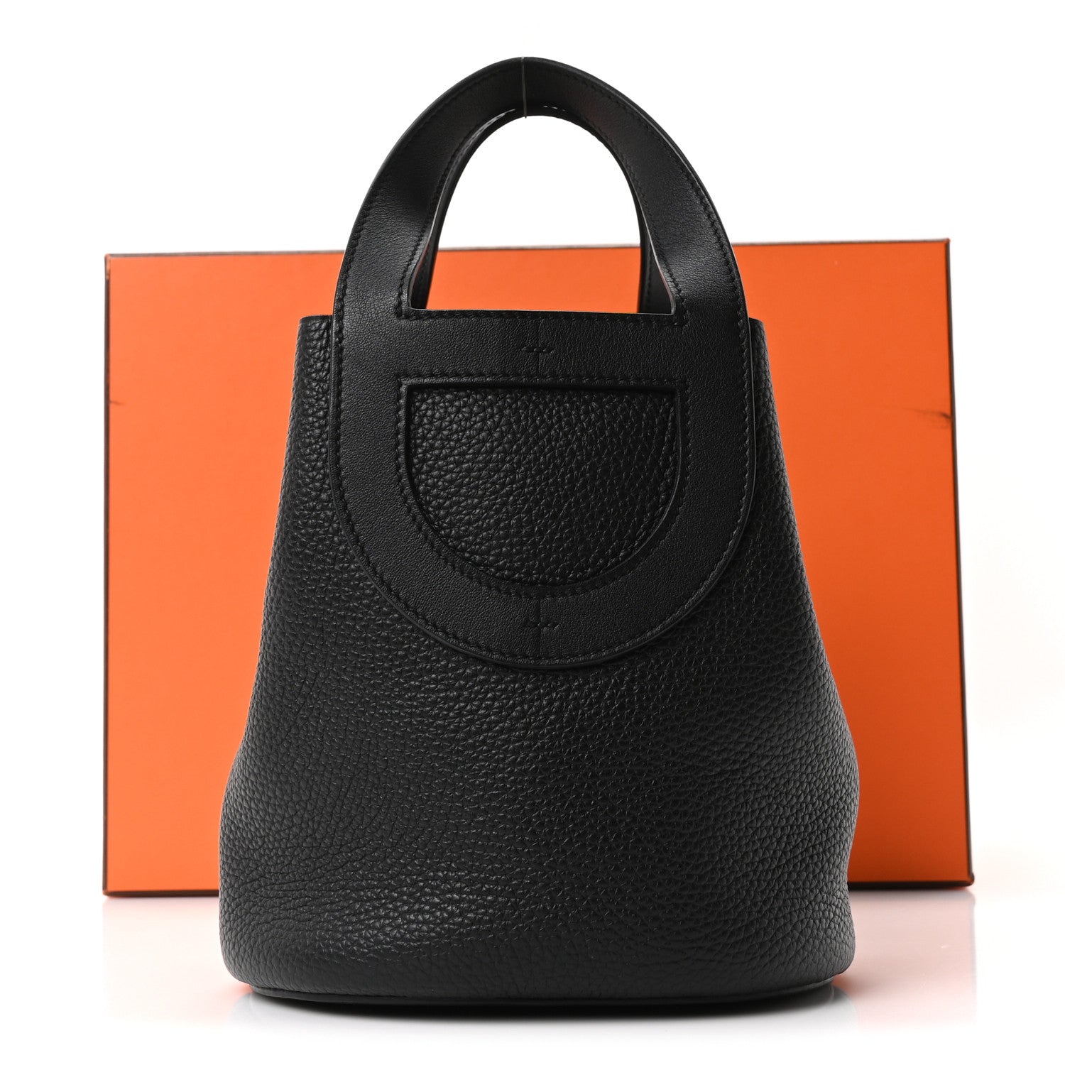 エルメス インザループ 18 Black トリヨンクレマンス / スイフト ゴールド金具 HERMES IN-THE-LOOP 18 BLACK TAURILLON CLEMENCE / SWIFT GOLD HARDWARE