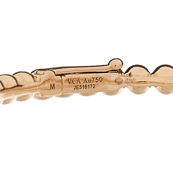 ヴァンクリーフ＆アーペル ペルレ ブレスレット 18K ローズゴールド VAN CLEEF & ARPELS PERLÉE BRACELET 18K ROSE GOLD