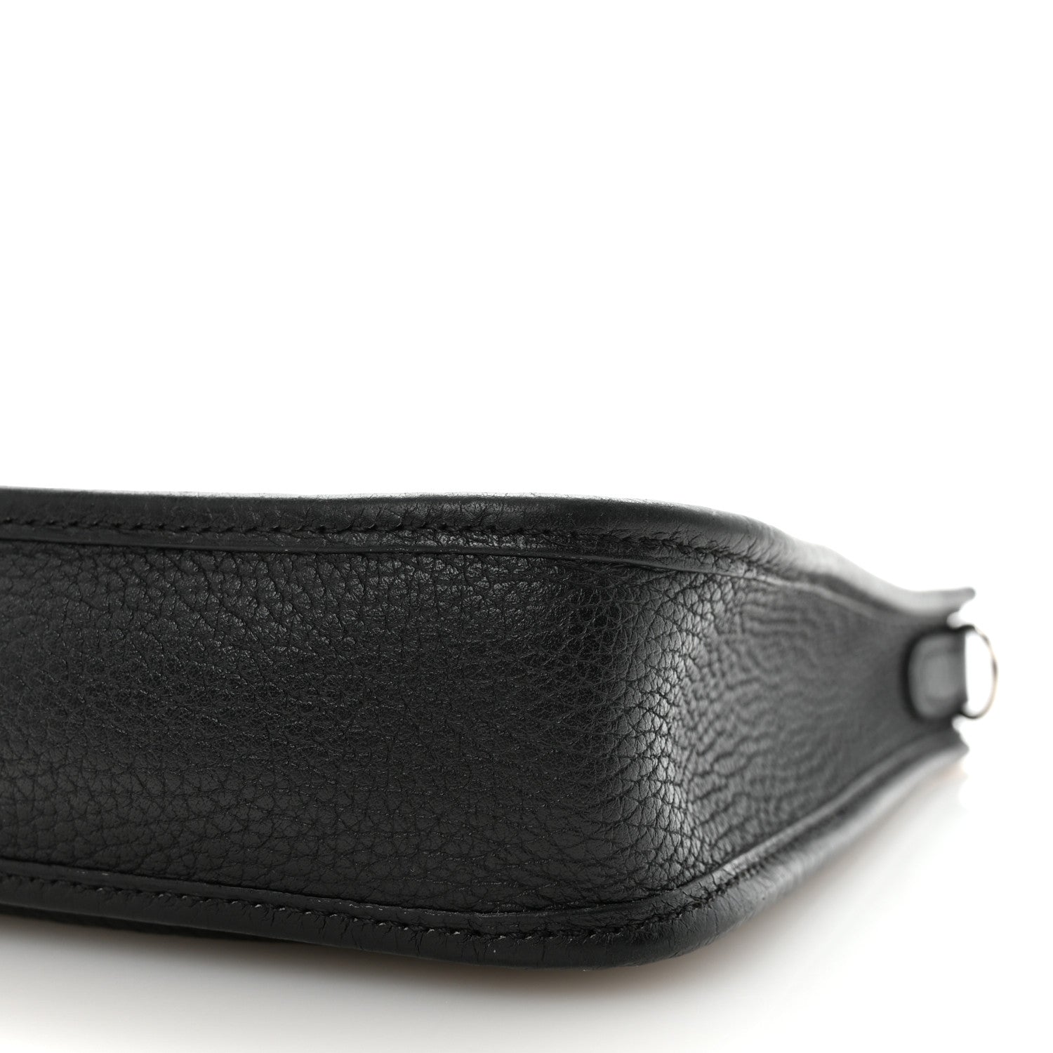 エルメス ミニエヴリン TPM Black トリヨンクレマンス シルバー金具 HERMES MINI EVELYNE TPM BLACK TAURILLON CLEMENCE SILVER HARDWARE