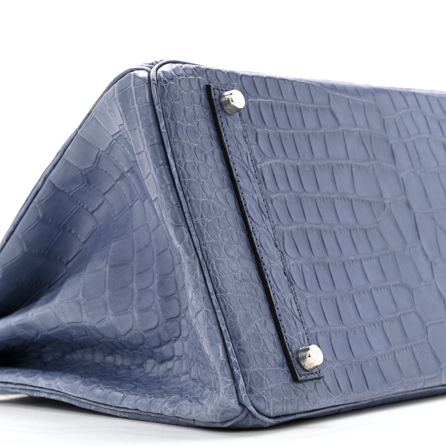 エルメス バーキン 35 Bleu Brighton マット ポロサス クロコダイル ゴールド金具 HERMES BIRKIN 35 BLEU BRIGHTON MATTE POROSUS CROCODILE GOLD HARDWARE