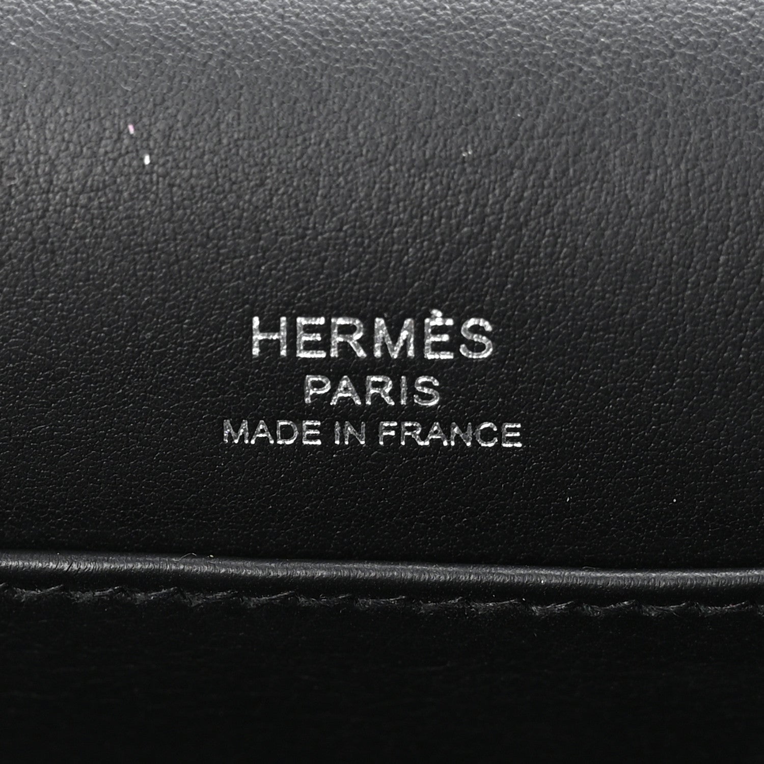 エルメス ゲタ Black シェーブルミゾール シルバー金具 HERMES GETA BLACK CHEVRE MYSORE SILVER HARDWARE