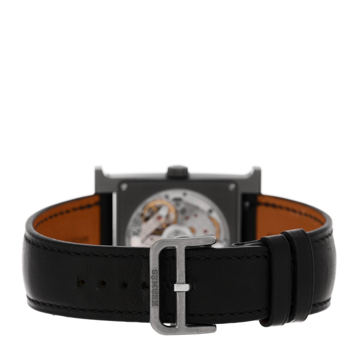 エルメス Hウォッチ 30mm チタン Noir バレニア