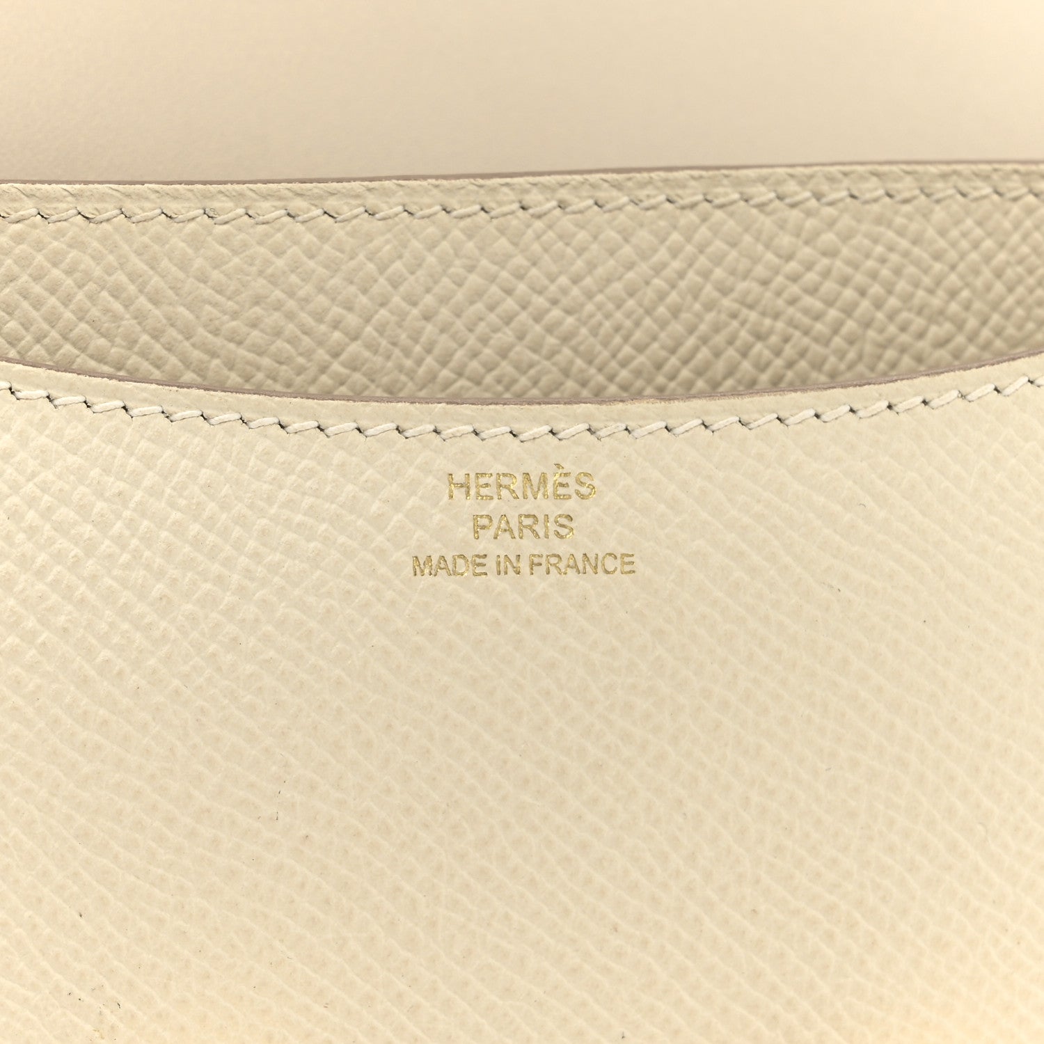 エルメス  ミニコンスタンス 18 Craie エプソン ゴールド金具 HERMES MINI CONSTANCE 18 CRAIE EPSOM GOLD HARDWARE