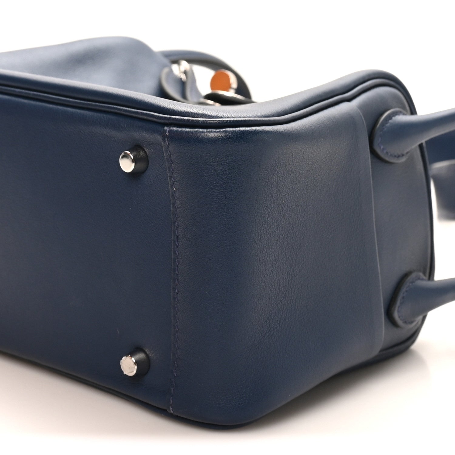 エルメス リンディ 20 ヴェルソ Bleu Navy Terre Battue スイフト シルバー金具 HERMES LINDY 20 VERSO BLEU NAVY TERRE BATTUE SWIFT SILVER HARDWARE