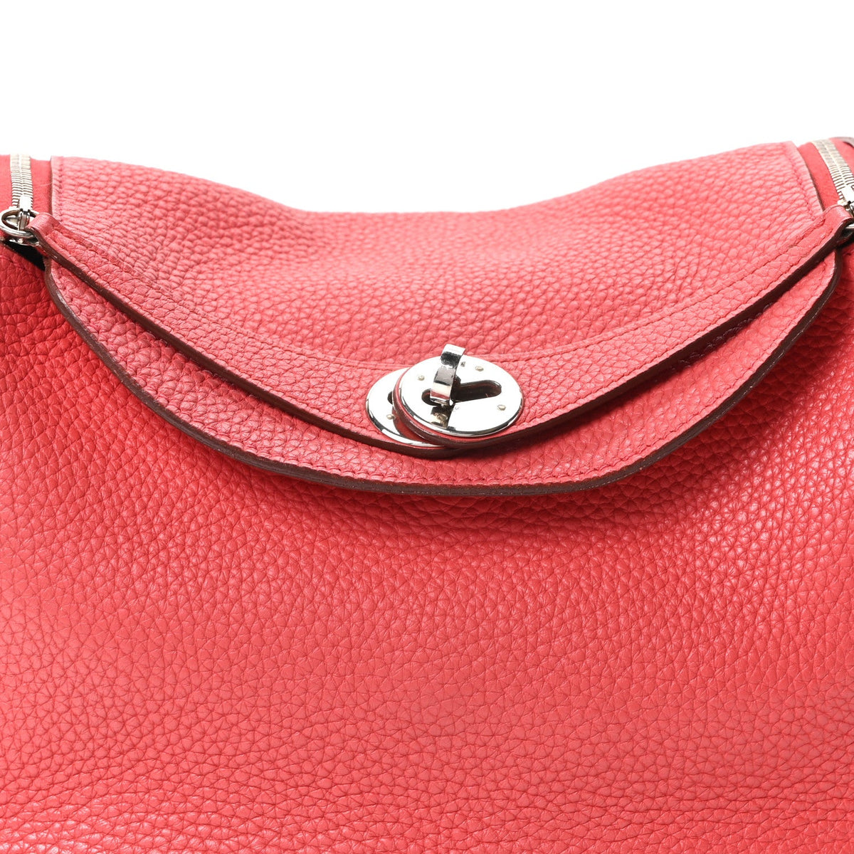 エルメス リンディ 26 Rose Jaipur トリヨンクレマンス シルバー金具 HERMES LINDY 26 ROSE JAIPUR TAURILLON CLEMENCE SILVER HARDWARE