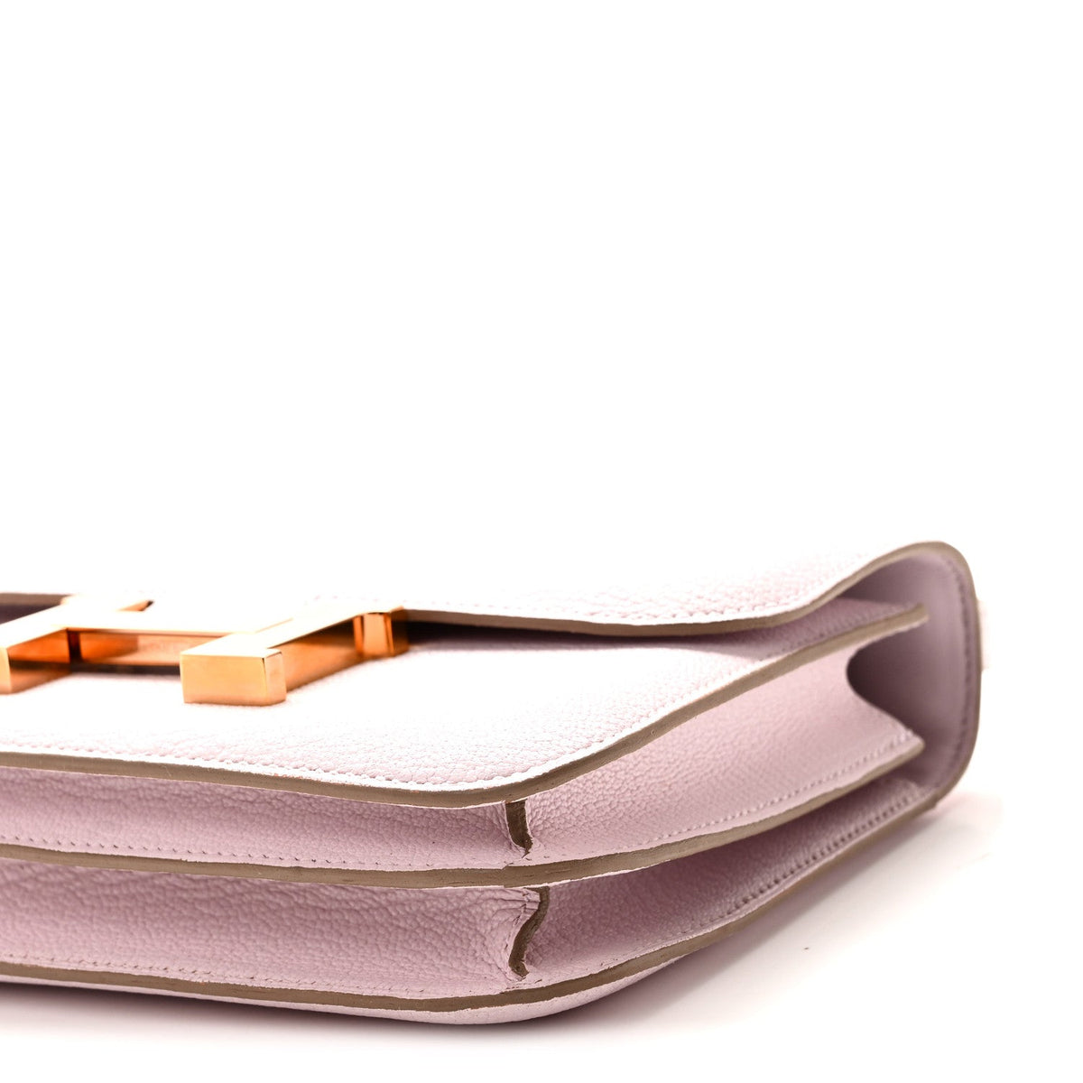 エルメス ミニコンスタンス 18 Mauve Pale シェーブルミゾール ローズゴールド金具 HERMES MINI CONSTANCE 18 MAUVE PALE CHEVRE MYSORE ROSE GOLD HARDWARE