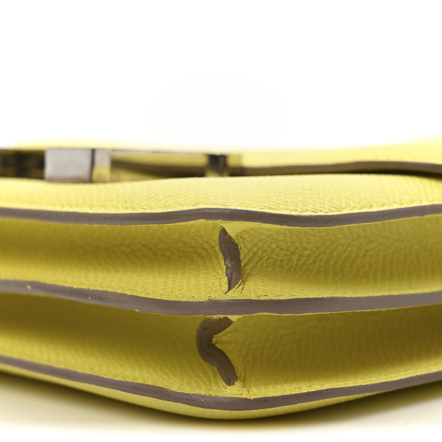 エルメス コンスタンス 18 Lime エプソン シルバー金具 HERMES CONSTANCE 18 LIME EPSOM SILVER HARDWARE
