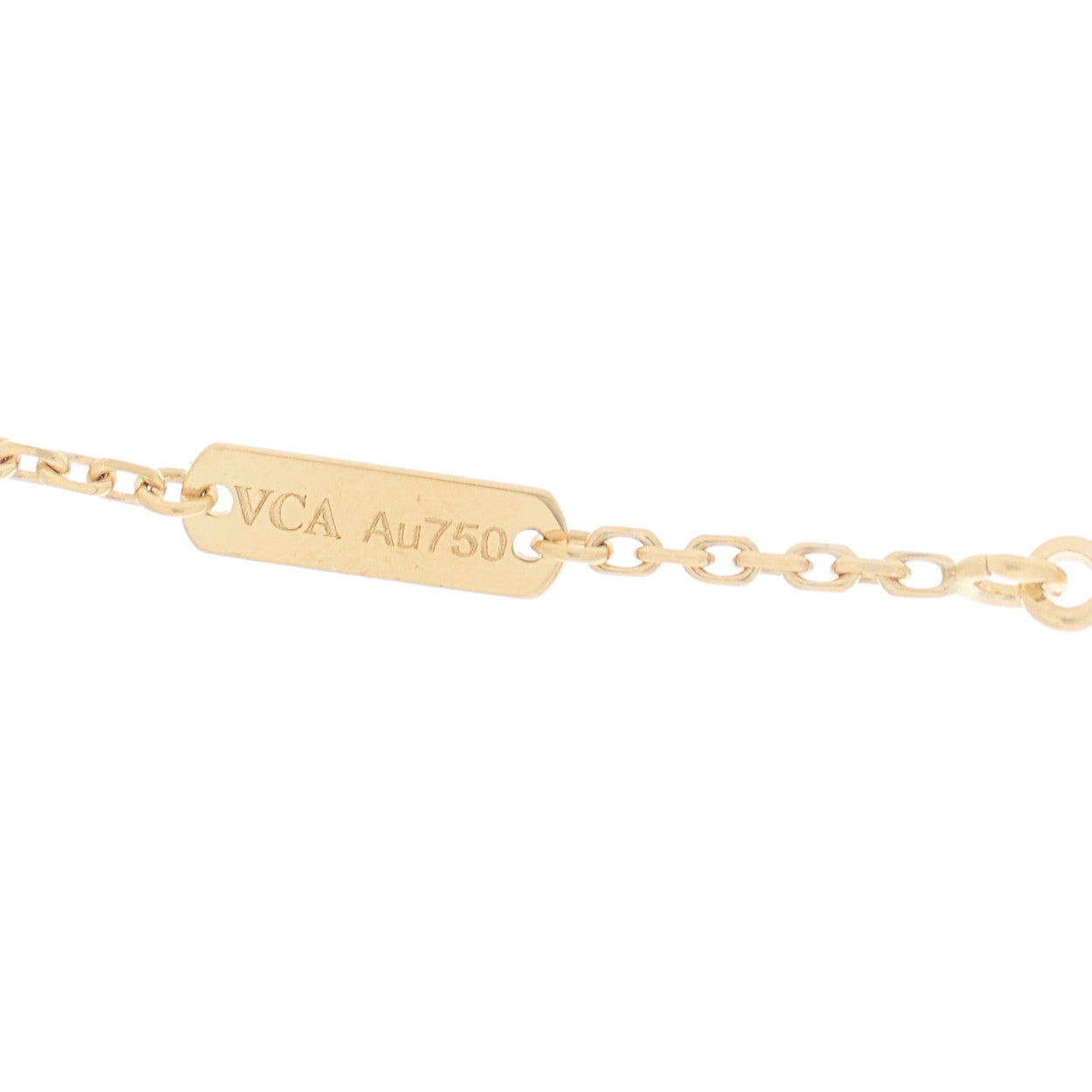ヴァンクリーフ＆アーペル ヴィンテージアルハンブラ ペンダントネックレス ブラックオニキス 18K イエローゴールド VAN CLEEF & ARPELS VINTAGE ALHAMBRA PENDANT NECKLACE BLACK ONYX 18K YELLOW GOLD
