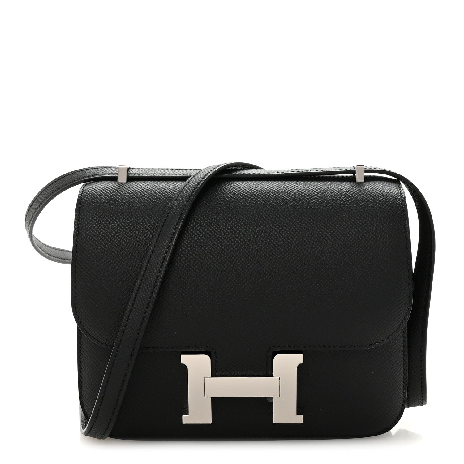 エルメス  ミニコンスタンス 18 Black エプソン シルバー金具 HERMES MINI CONSTANCE 18 BLACK EPSOM SILVER HARDWARE