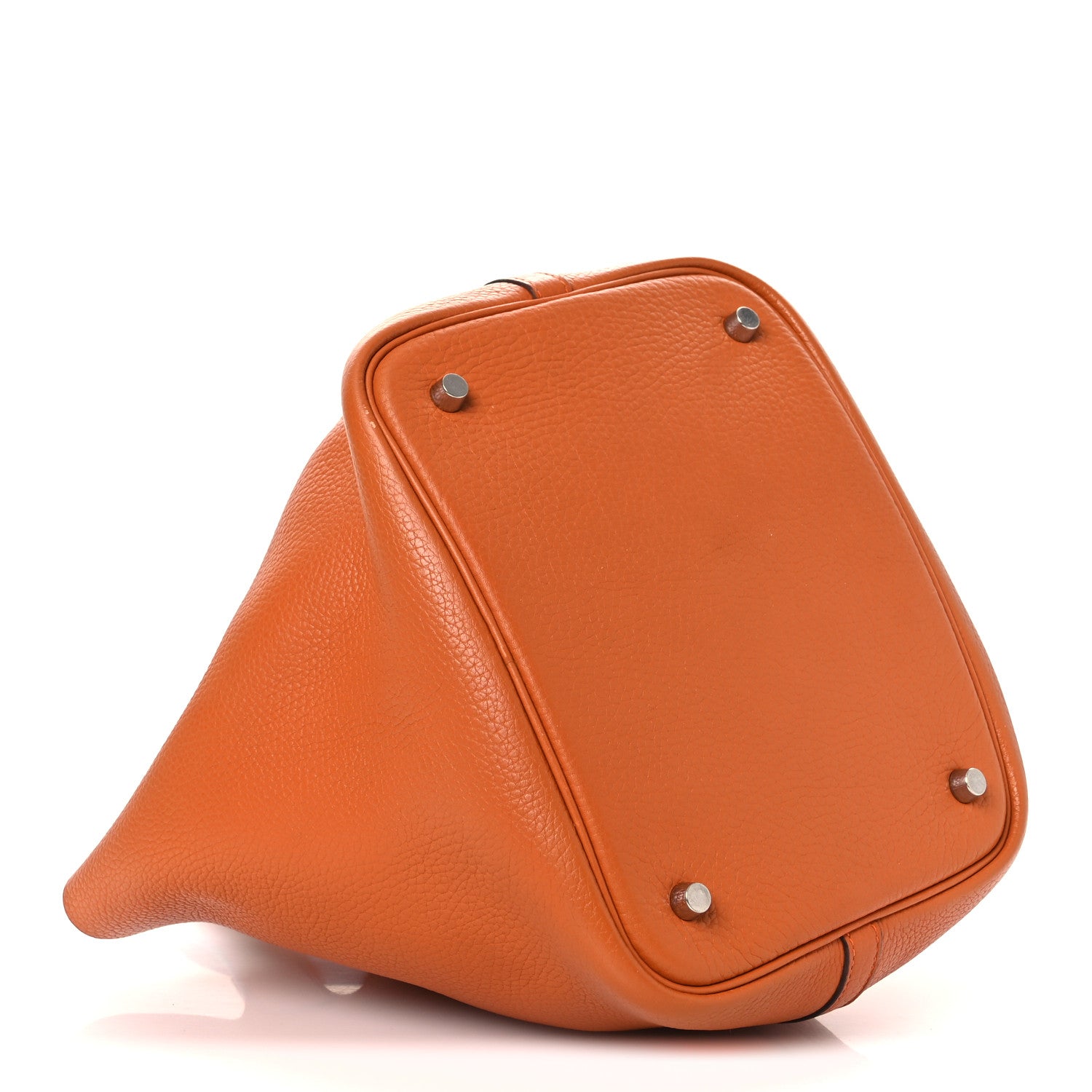 エルメス ピコタン MM 22 Orange トリヨンクレマンス シルバー金具 HERMES PICOTIN MM 22 ORANGE TAURILLON CLEMENCE SILVER HARDWARE