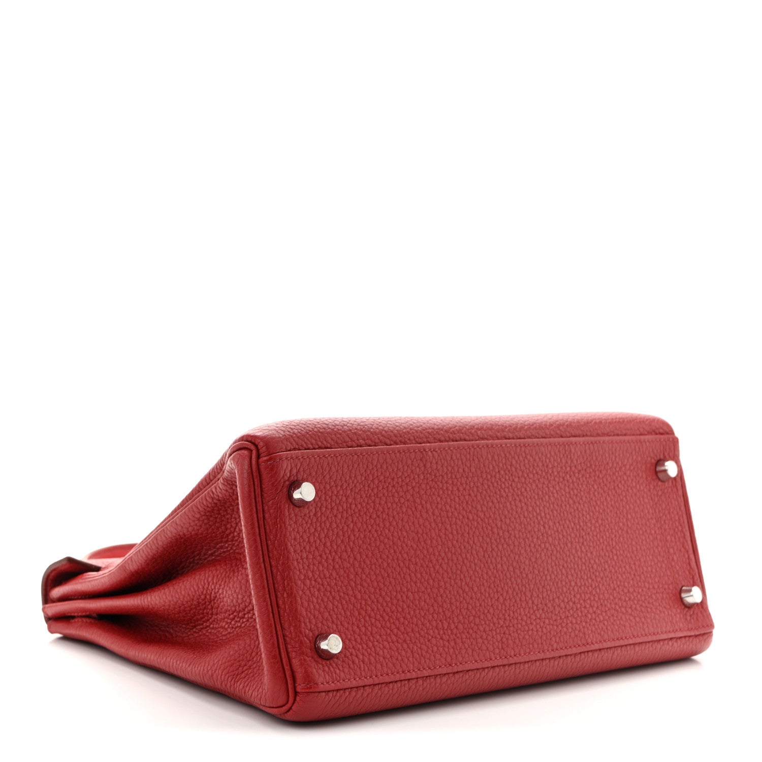 エルメス ケリー 28 内縫い Rouge Garance トリヨンクレマンス シルバー金具 HERMES KELLY 28 RETOURNE ROUGE GARANCE TAURILLON CLEMENCE SILVER HARDWARE