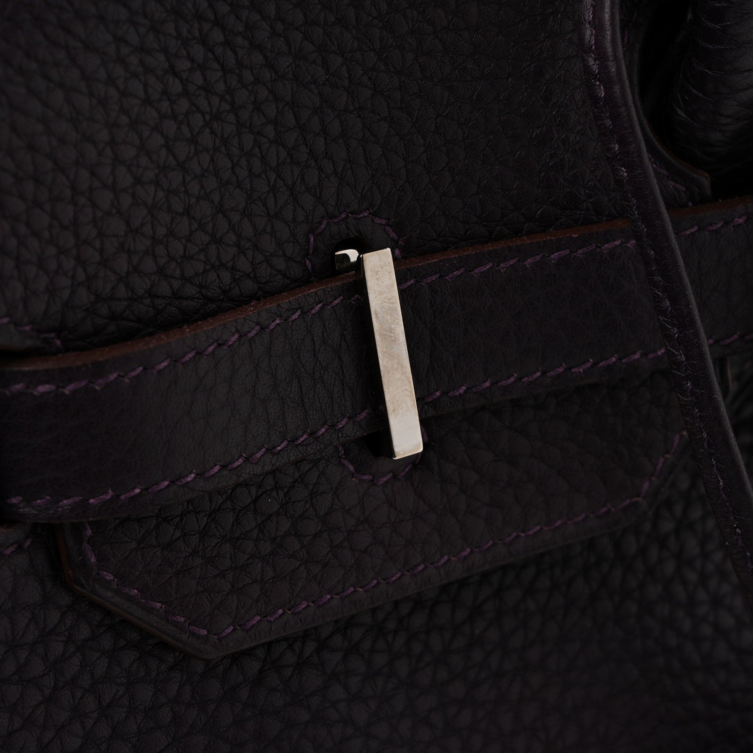 エルメス バーキン 35 Raisin トリヨンクレマンス シルバー金具 HERMES BIRKIN 35 RAISIN TAURILLON CLEMENCE SILVER HARDWARE