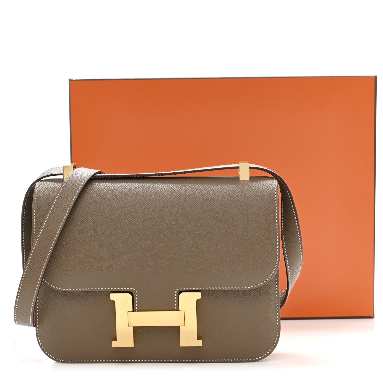 エルメス  コンスタンス 24 Etoupe エプソン ゴールド金具 HERMES CONSTANCE 24 ETOUPE EPSOM GOLD HARDWARE