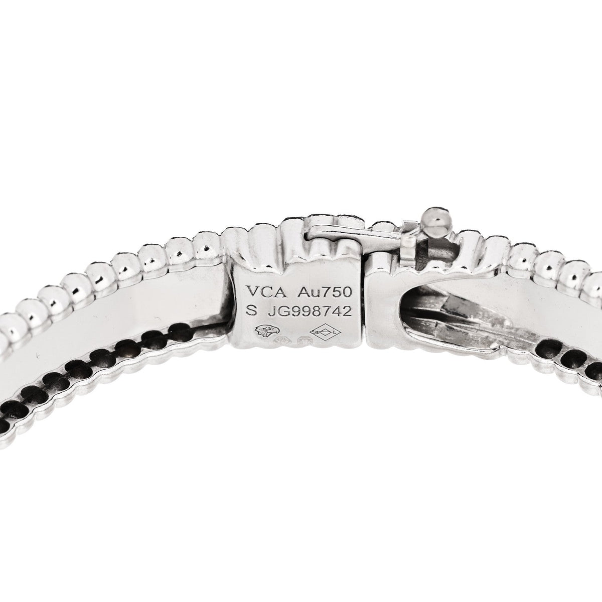 ヴァンクリーフ＆アーペル ペルレ ブレスレット 18K ホワイトゴールド VAN CLEEF & ARPELS PERLÉE BRACELET 18K WHITE GOLD