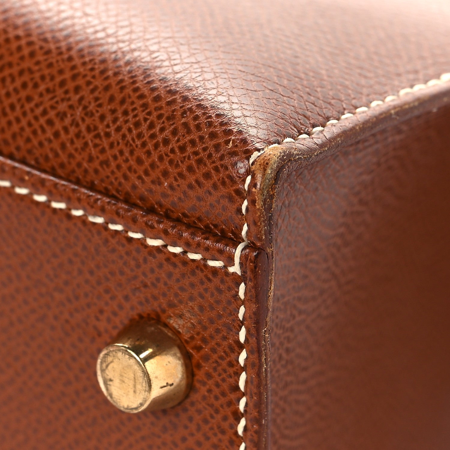 エルメス ケリー32 外縫い Noisette クシュベル ゴールド金具 HERMES KELLY32 SELLIER NOISETTE COURCHEVEL GOLD HARDWARE