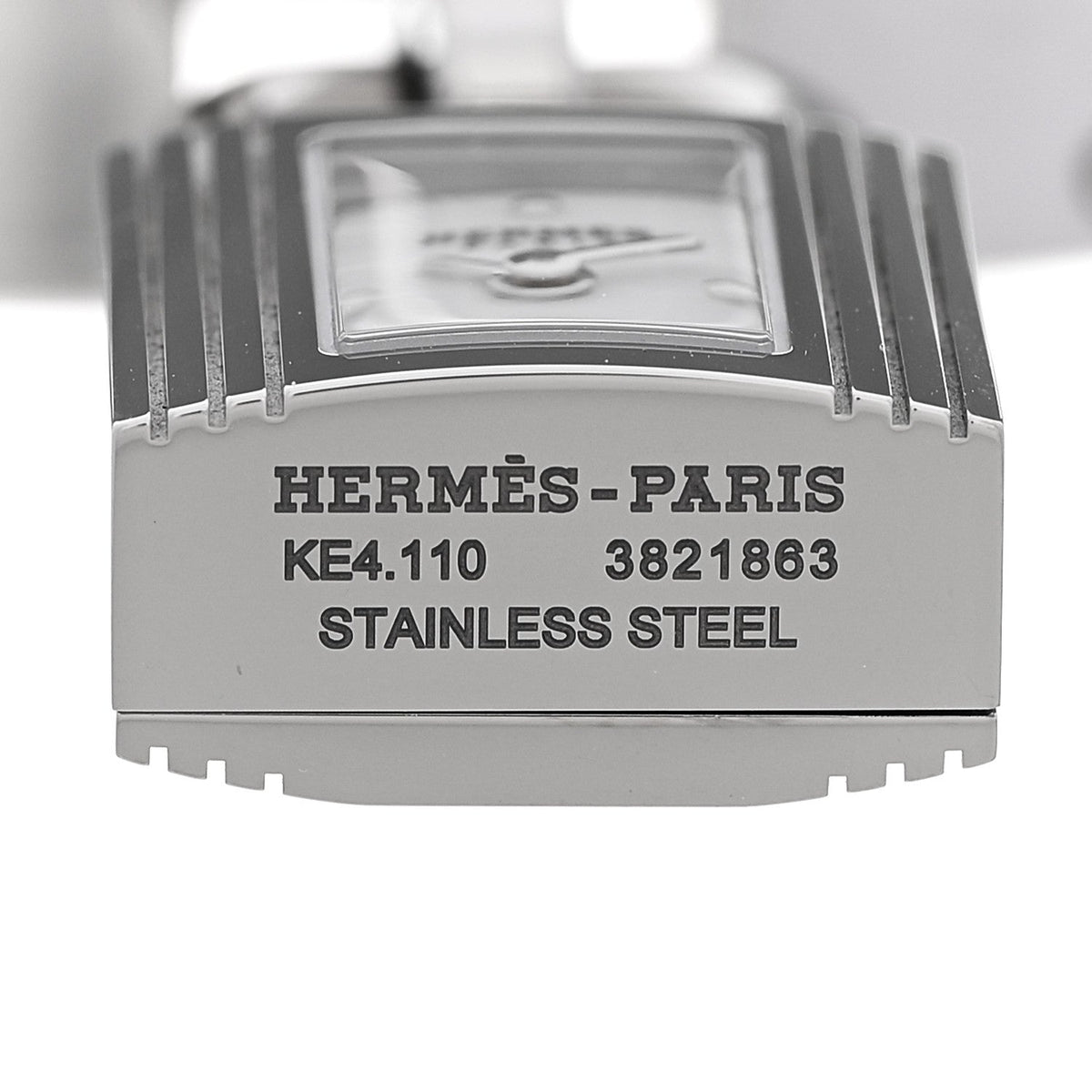Hermes Kelly 16MM Quartz Watch Stainless Steel