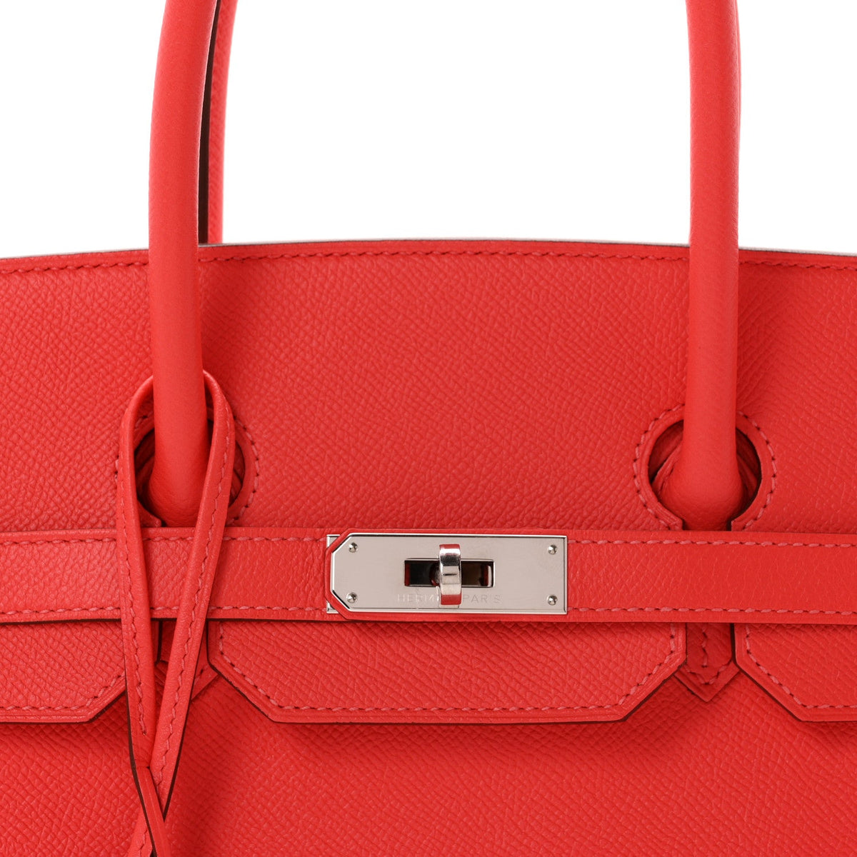 エルメス バーキン 35 Rose Jaipur エプソン シルバー金具 HERMES BIRKIN 35 ROSE JAIPUR EPSOM SILVER HARDWARE