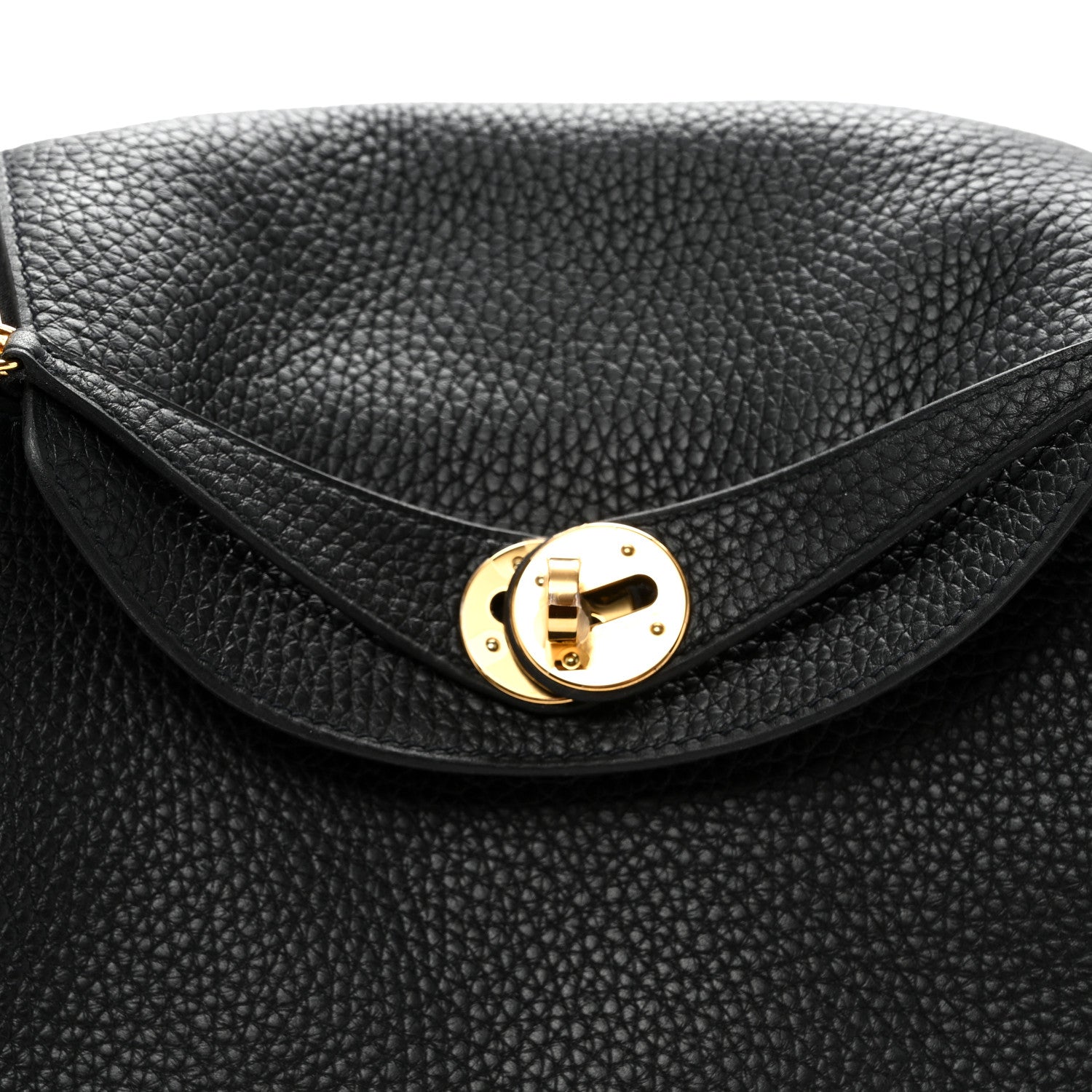エルメス リンディ 26 Black トリヨンクレマンス ゴールド金具 HERMES LINDY 26 BLACK TAURILLON CLEMENCE GOLD HARDWARE