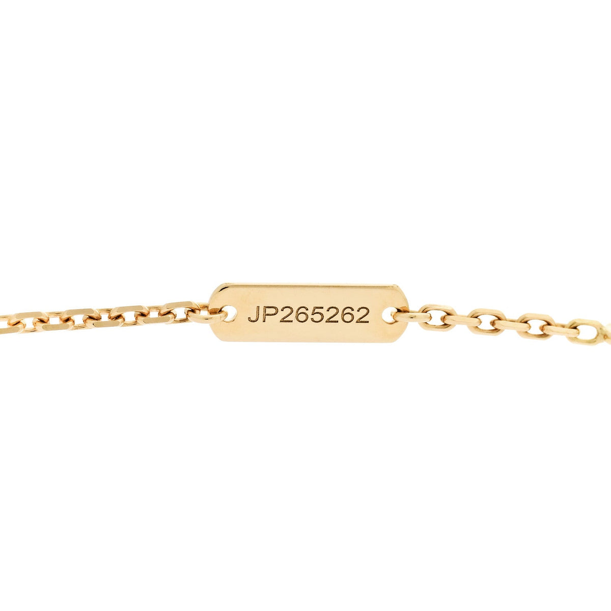 Van Cleef & Arpels Vintage Alhambra Pendant Necklace 18K Yellow Gold