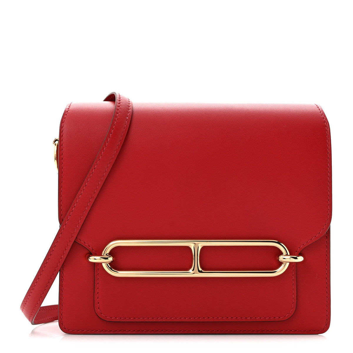 エルメス ミニルリ Allegro Rouge Piment ゴールド金具 HERMES ROULIS ALLEGRO ROUGE PIMENT GOLD HARDWARE