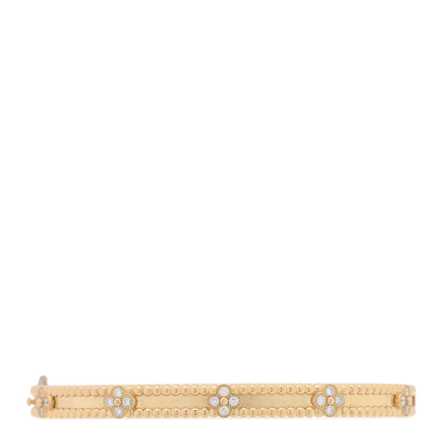 ヴァンクリーフ＆アーペル ペルレ ブレスレット ダイヤモンド 18K イエローゴールド VAN CLEEF & ARPELS PERLÉE BRACELET DIAMOND 18K YELLOW GOLD
