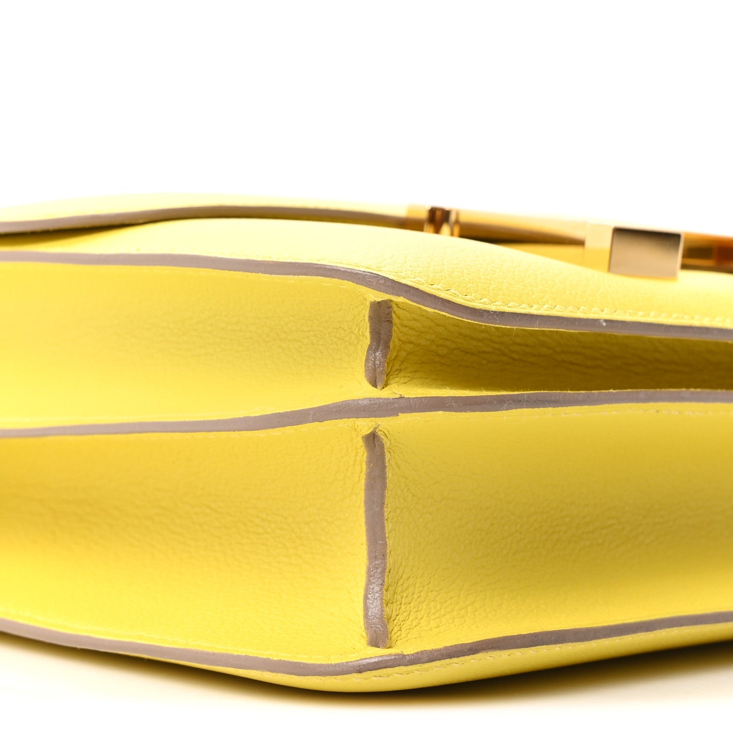 エルメス コンスタンス 24 Lime エバーカラー ゴールド金具 HERMES CONSTANCE 24 LIME EVERCOLOR GOLD HARDWARE