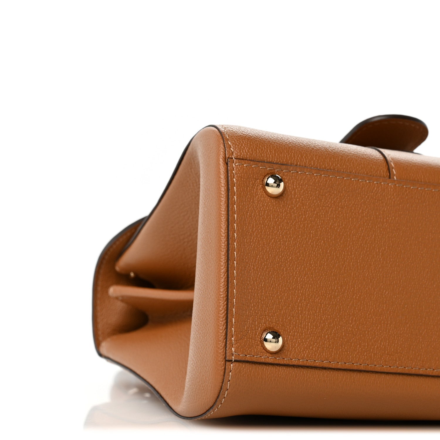 デルヴォー ブリヨン ミニ ショルダーバッグ Natural グレインドカーフスキン ゴールド金具 DELVAUX BRILLANT MINI SHOULDER BAG NATURAL GRAINED CALFSKIN GOLD HARDWARE