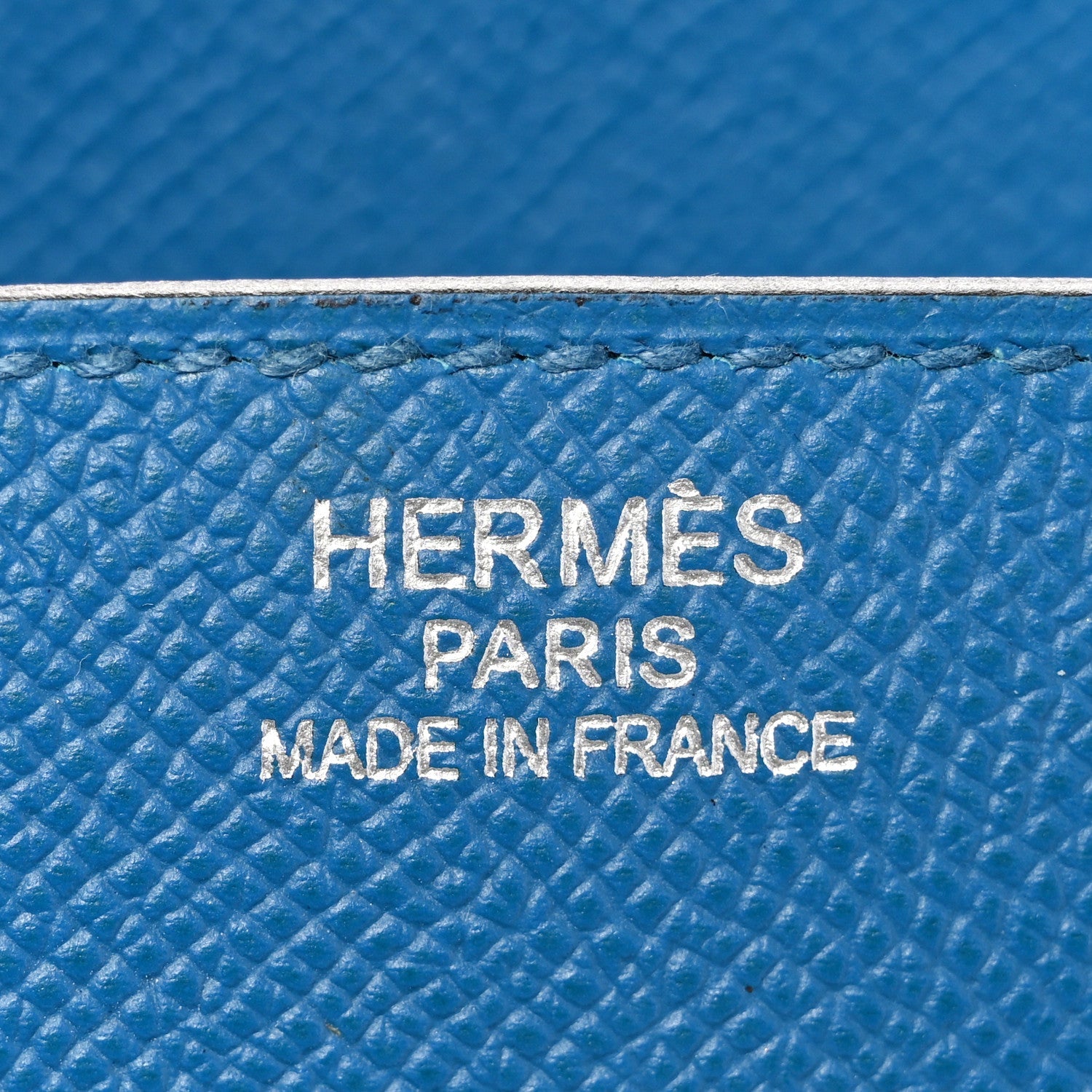 エルメス バーキン 35 Bleu Izmir エプソン シルバー金具 HERMES BIRKIN 35 BLEU IZMIR EPSOM SILVER HARDWARE
