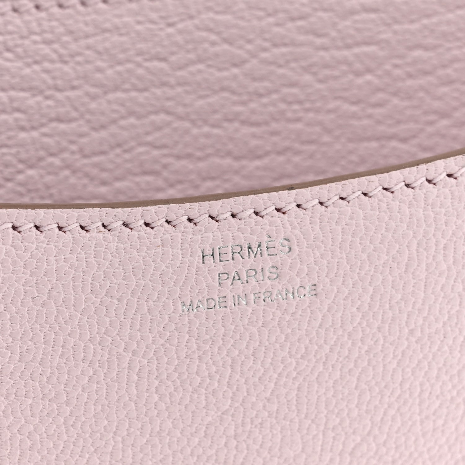 エルメス  ミニコンスタンス 18 Mauve Pale シェーブルミゾール シルバー金具 HERMES MINI CONSTANCE 18 MAUVE PALE CHEVRE MYSORE SILVER HARDWARE